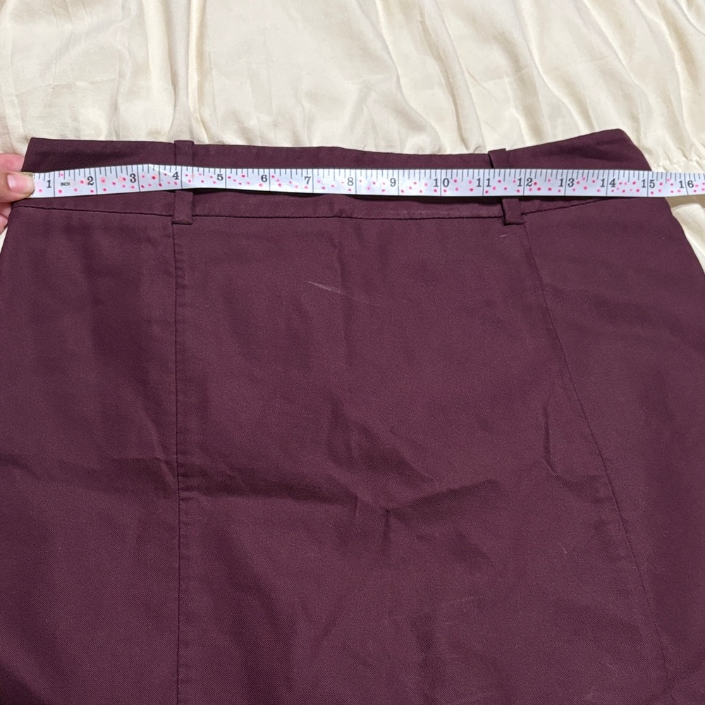 Express Purple Mini Skirt - Picture 4 of 5